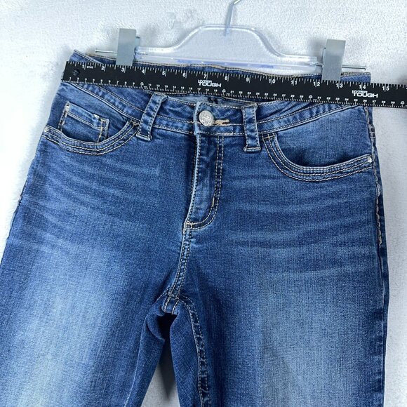 Lee Jeans Vintage 1889 Womens Straight Leg Mid Rise Fit Blue Size 8 Medium - Picture 6 of 10